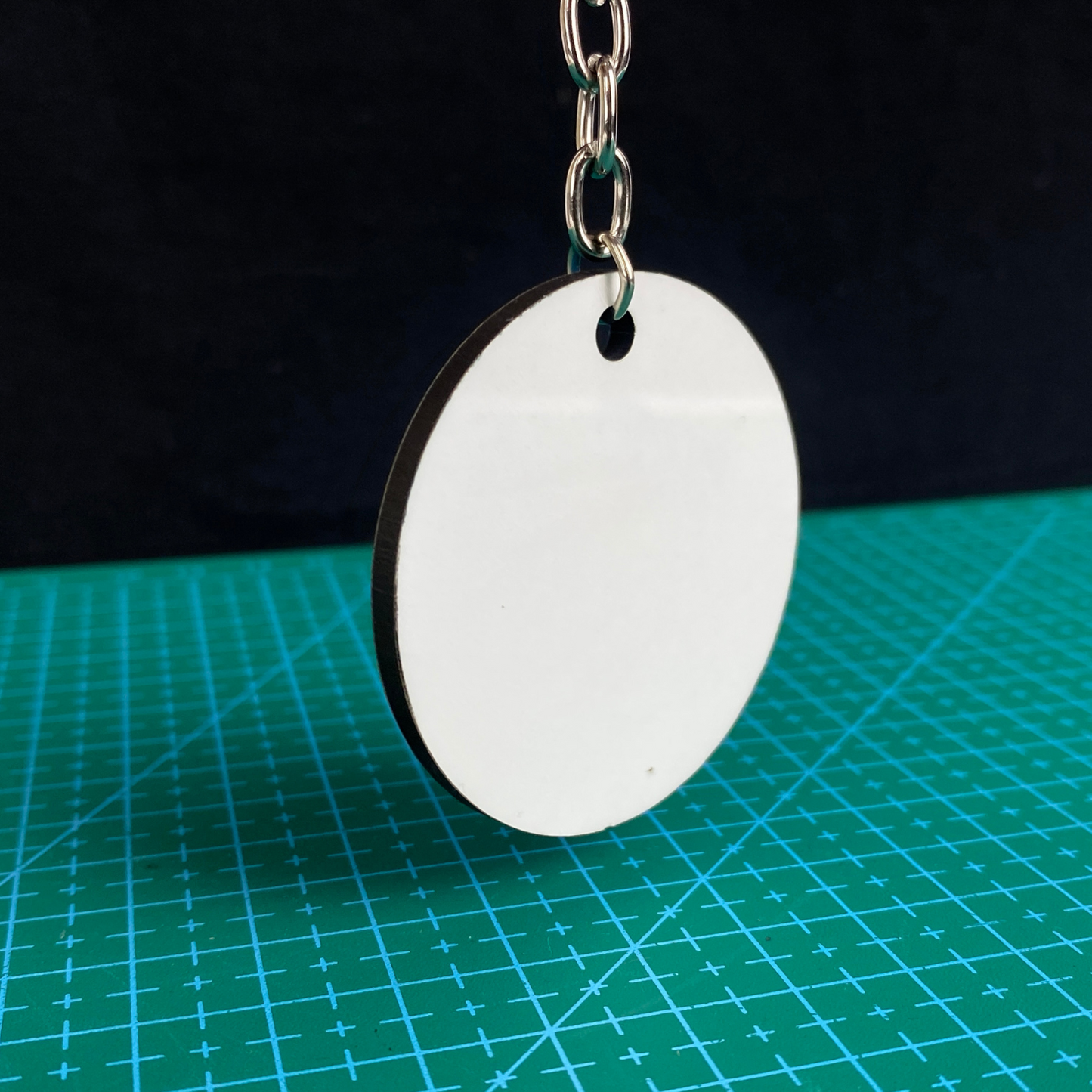 Llavero Circulo de MDF Para Sublimar Doble Cara 5cm Diámetro