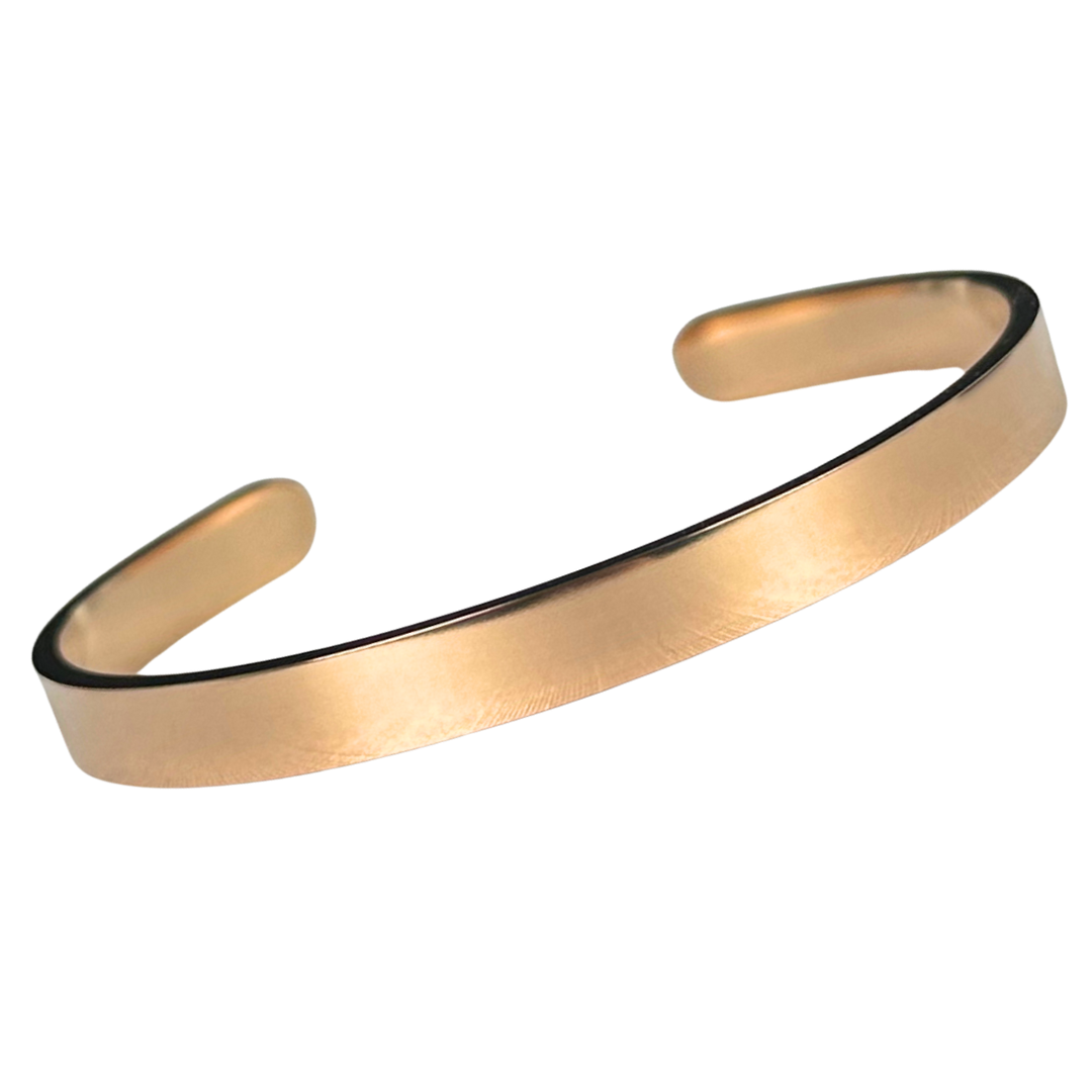 Brazalete Unisex Ajustable De Acero Inoxidable