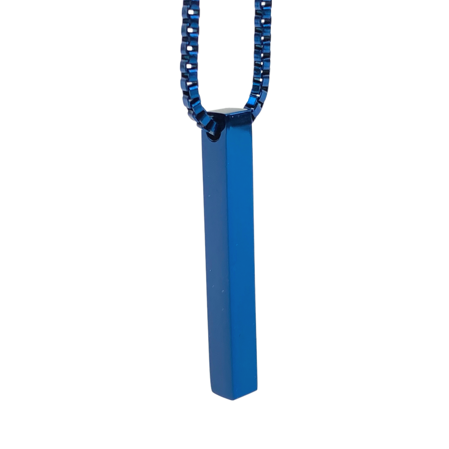 Dije Rectangular Minimalista de Acero Inoxidable Unisex