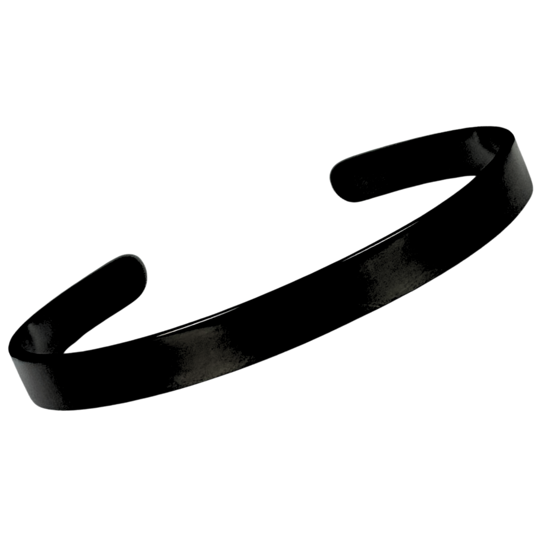 Brazalete Unisex Ajustable De Acero Inoxidable
