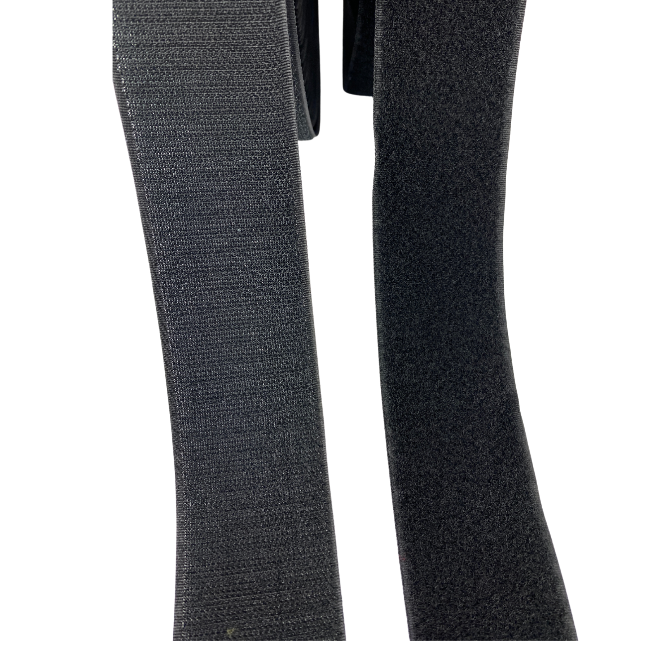 Rollo De Tela Contactel Negro De 5cm x 25mts de Largo Incluye Gancho y Felpa
