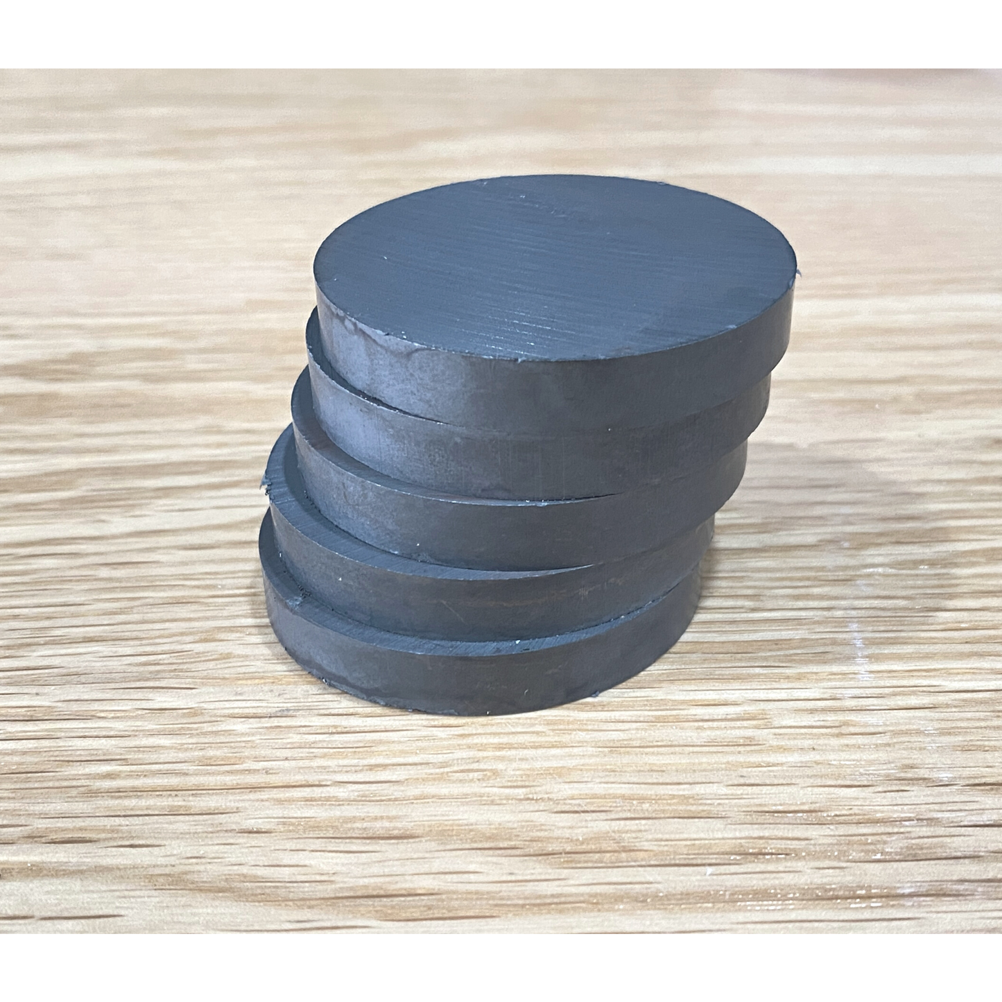 Imanes de Ferrita 53x8mm Grandes Circulares Magnéticos Imán