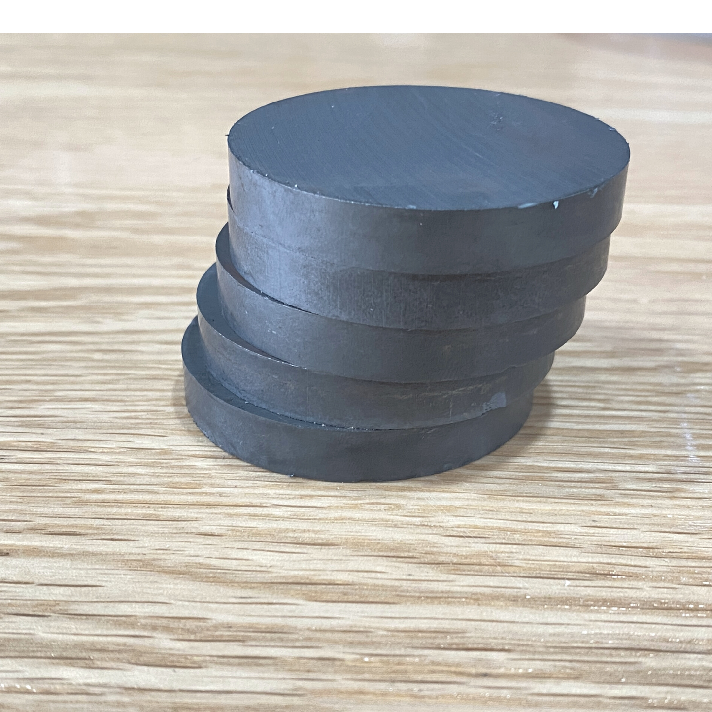 Imanes de Ferrita 53x8mm Grandes Circulares Magnéticos Imán