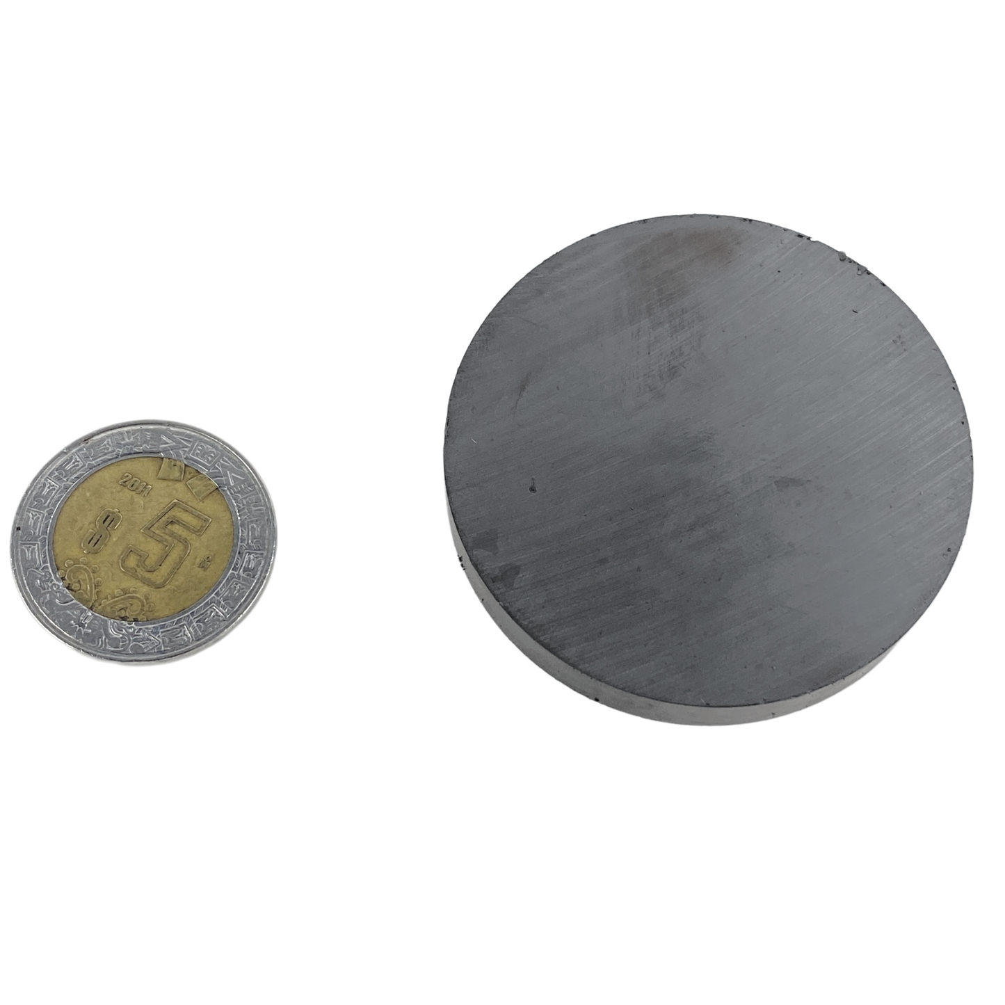 Imanes de Ferrita 53x8mm Grandes Circulares Magnéticos Imán
