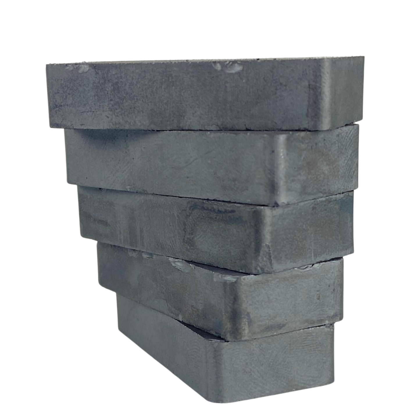 Imanes de Ferrita 48x22x10mm Bloque Domino Magnéticos Imán