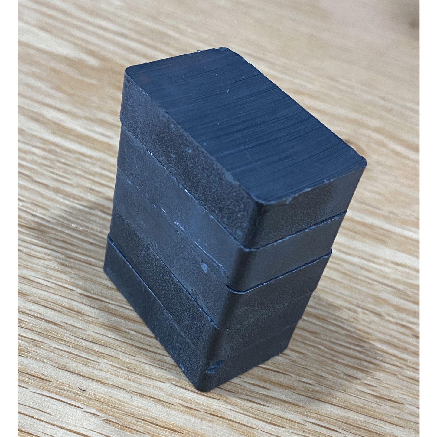 Imanes de Ferrita 48x22x10mm Bloque Domino Magnéticos Imán