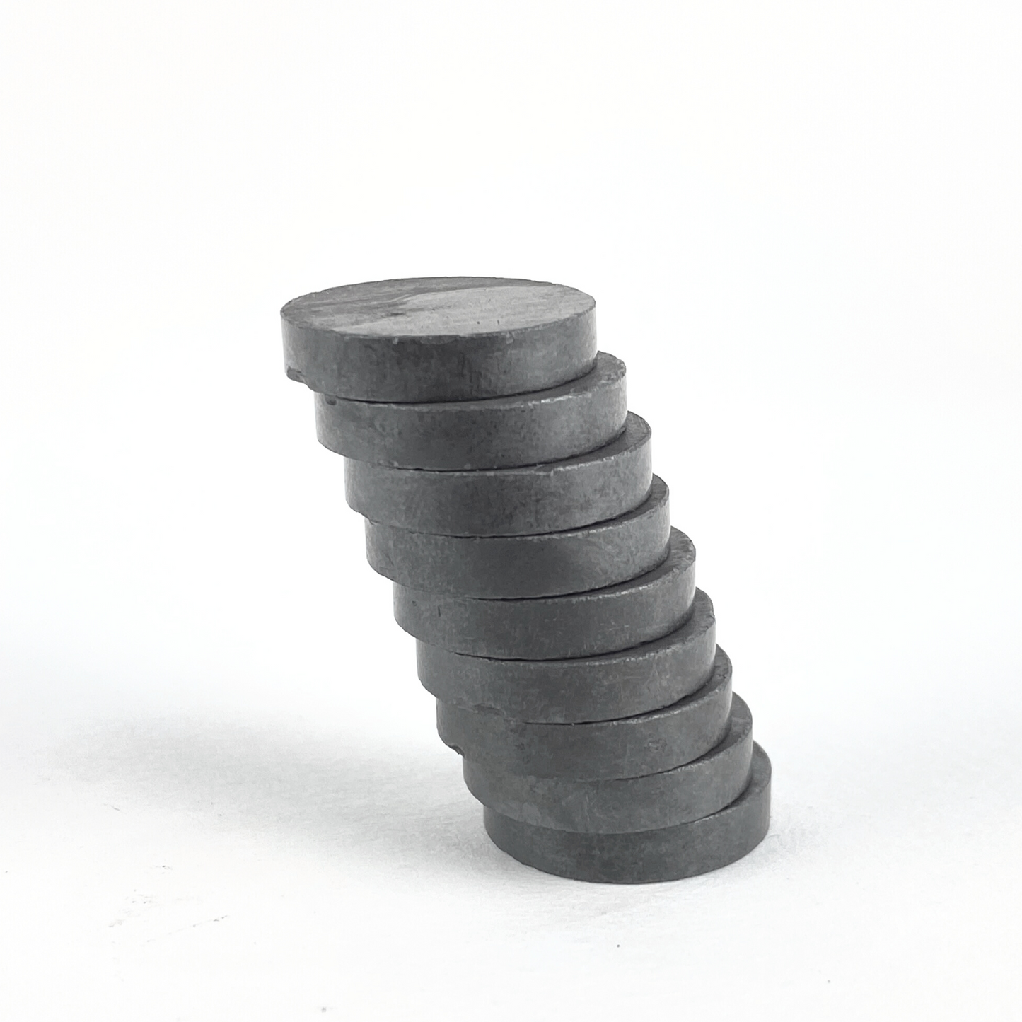 Imanes de Ferrita 12x3mm Circulares Magnéticos Imán
