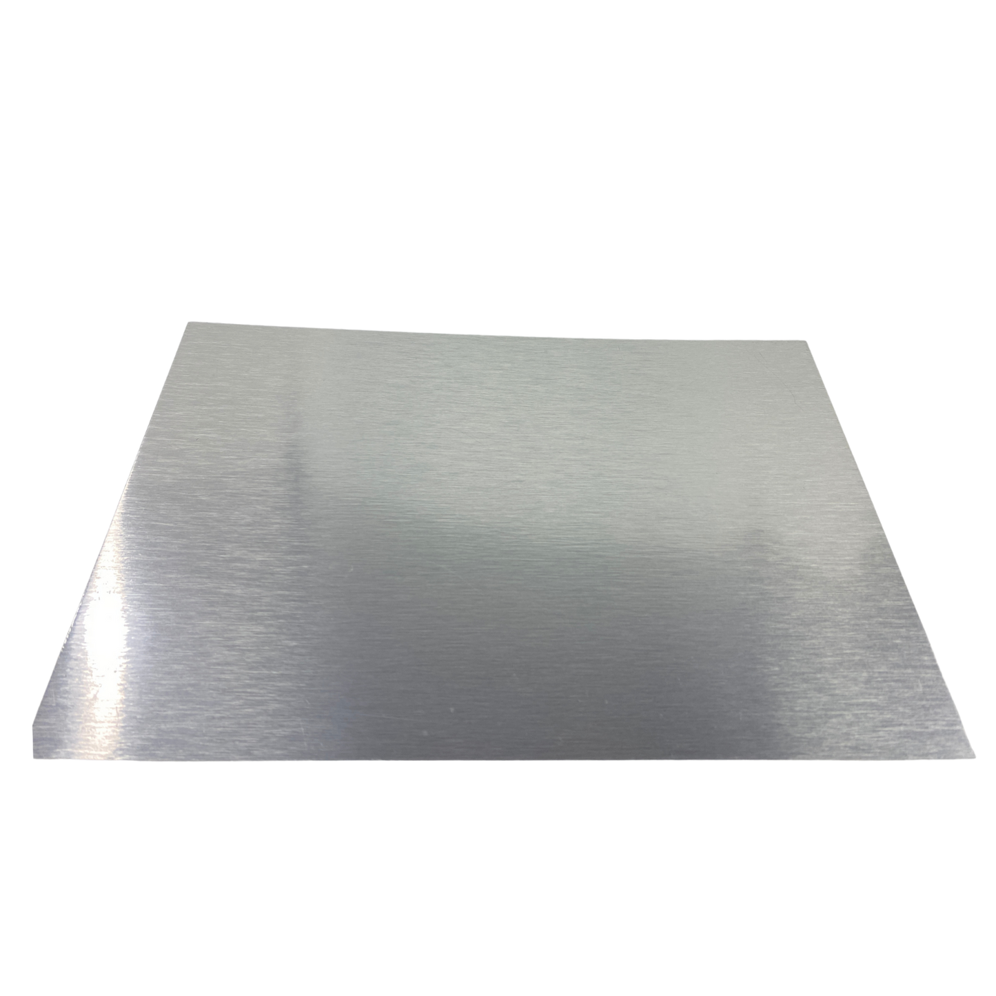 Placa Para Sublimar de Aluminio 20x30cm Plateado Cepillado