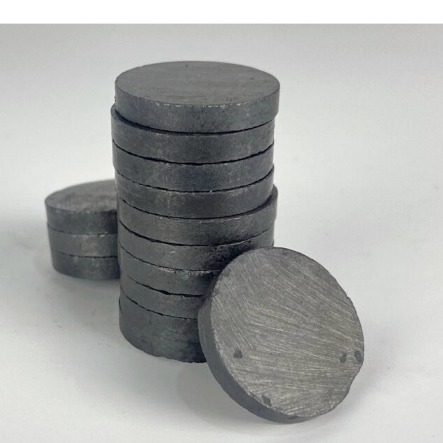 Imanes de Ferrita 12x3mm Circulares Magnéticos Imán