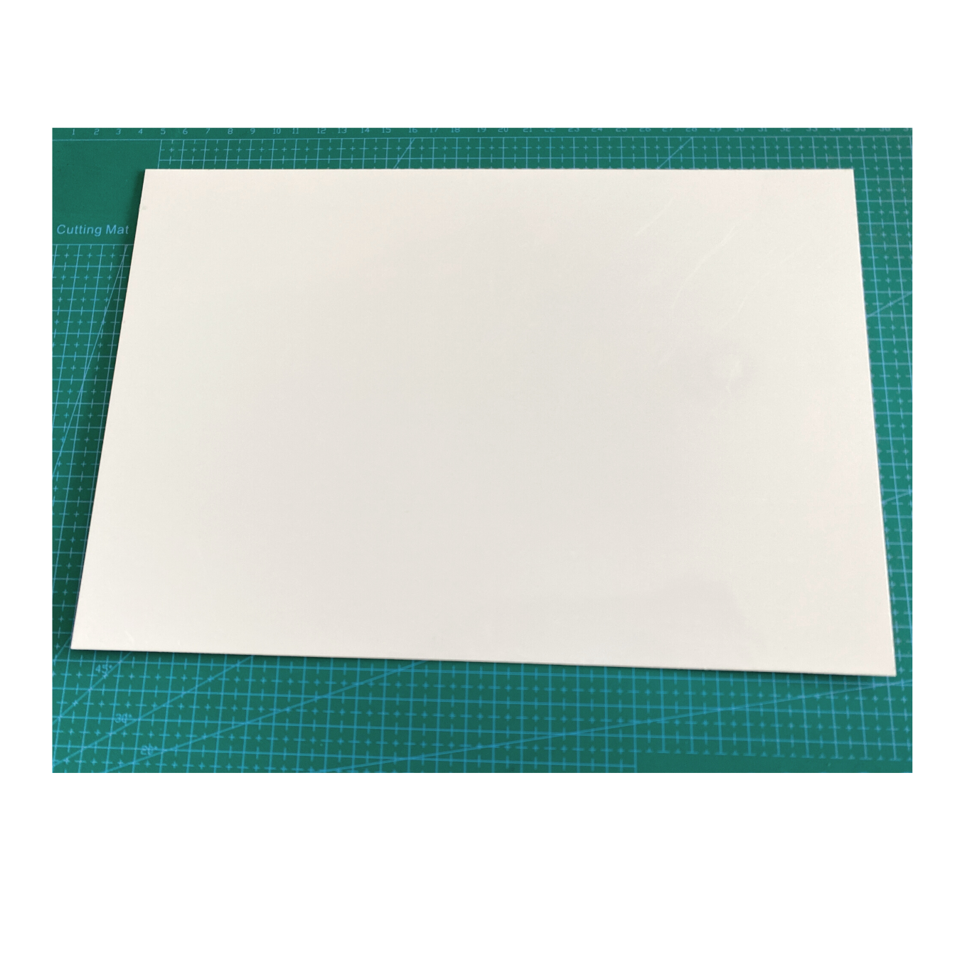 Placa Para Sublimar de Aluminio 20x30cm Blanco Normal