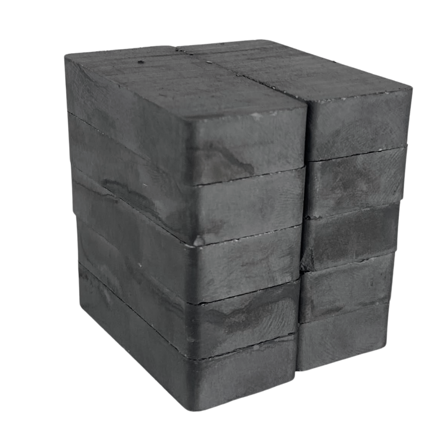 Imanes de Ferrita 47x22x9mm Bloque Domino Magnéticos Imán
