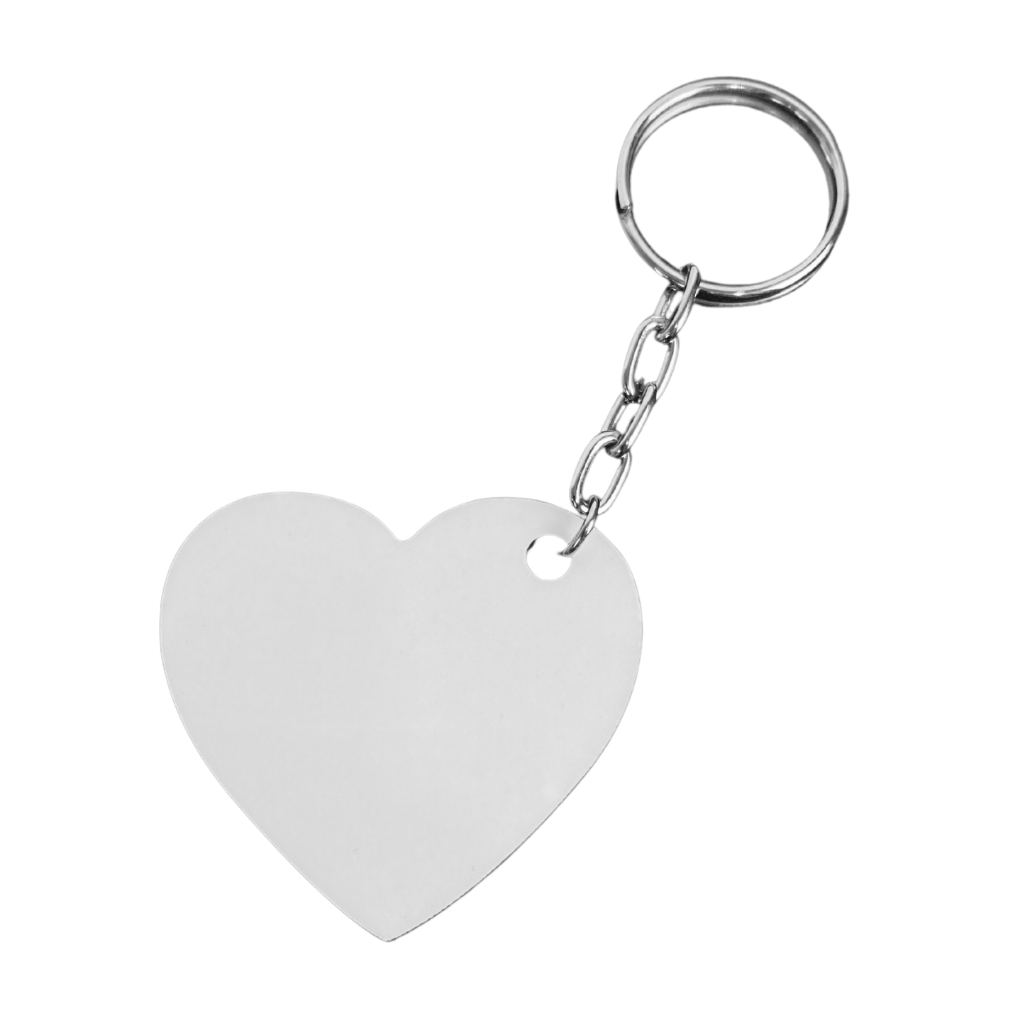 Llavero Para Sublimar Corazón de MDF 5cm